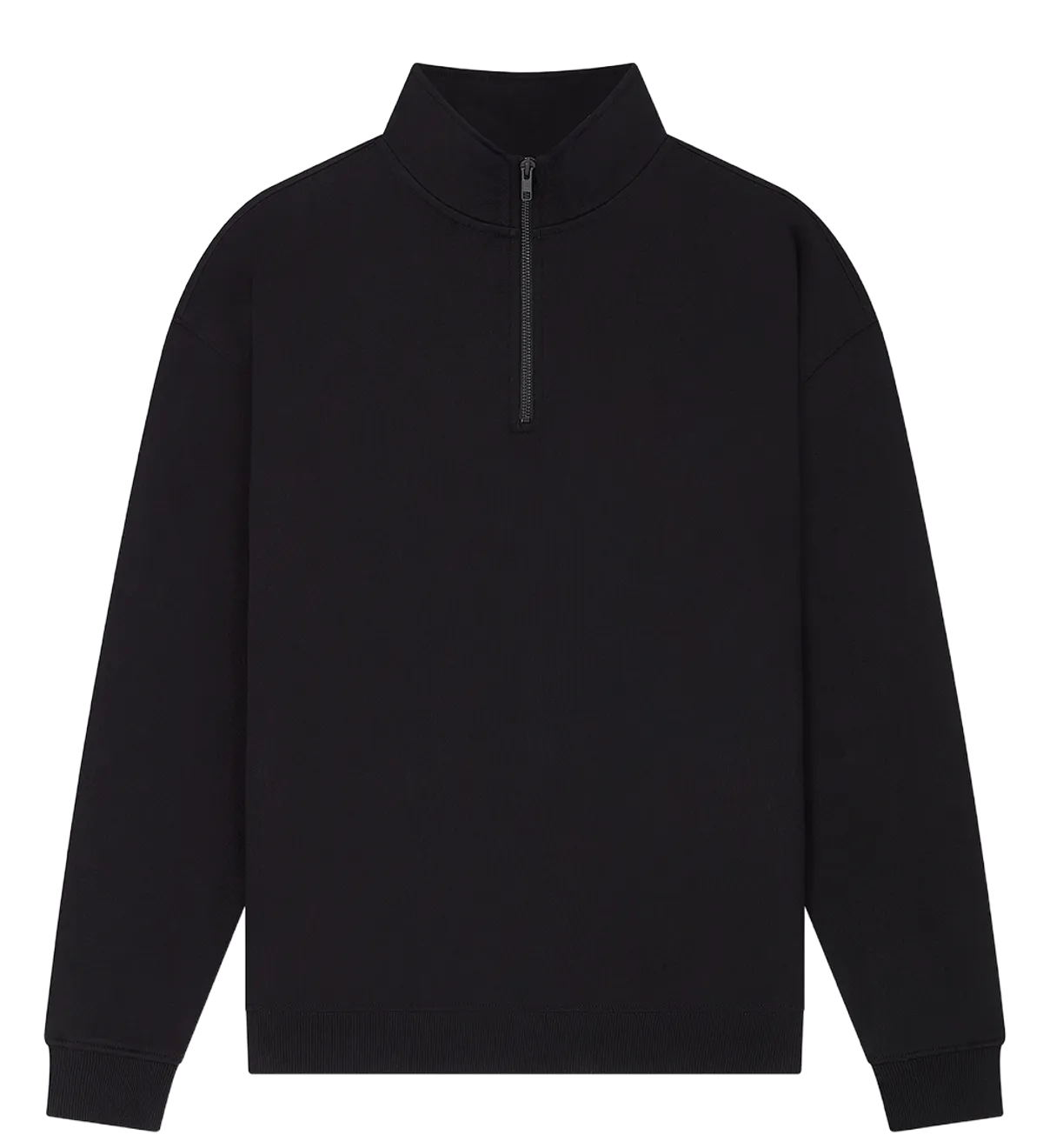 EP307-BL5 - 1/4 Zip Sweatshirt - Black