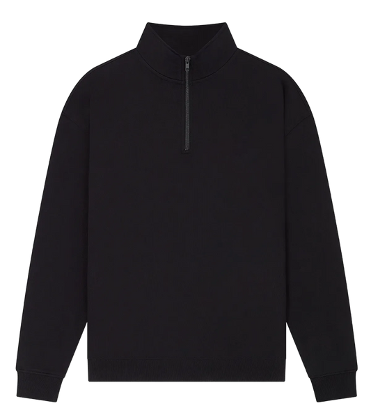 EP307-BL4 - 1/4 Zip Sweatshirt - Black