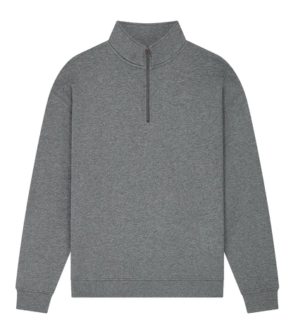 EP307-DHE6 - 1/4 Zip Sweatshirt - Dark Heather