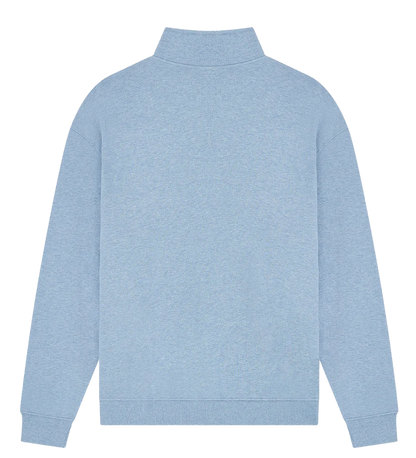 EP307-LBHE5 - 1/4 Zip Sweatshirt - Light Blue Heather