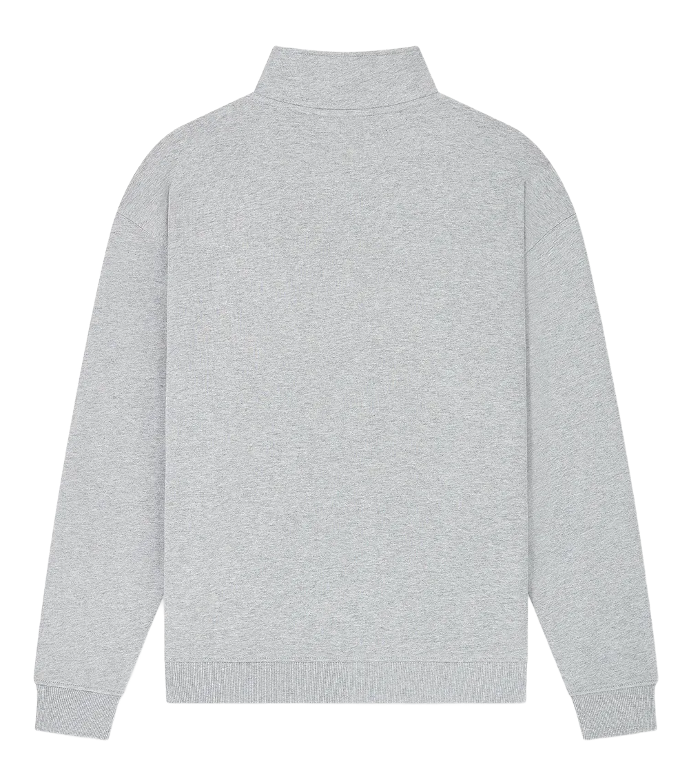 EP307-LHE6 - 1/4 Zip Sweatshirt - Light Heather