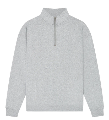 EP307-LHE0 - 1/4 Zip Sweatshirt - Light Heather