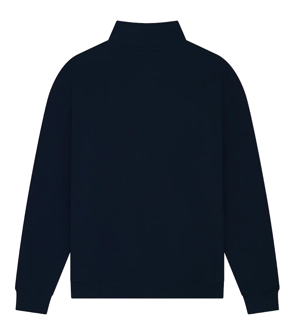 EP307-NA0 - 1/4 Zip Sweatshirt - Dark Navy