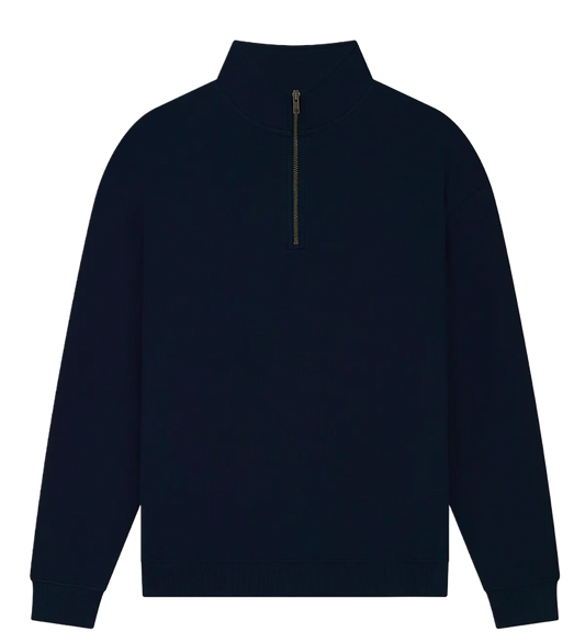EP307-NA1 - 1/4 Zip Sweatshirt - Dark Navy