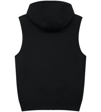 EP309-BL3 - Sleeveless Full Zip Hoodie - Black