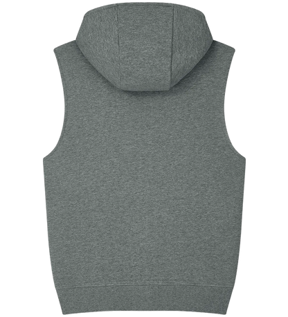 EP309-DHE6 - Sleeveless Full Zip Hoodie - Dark Heather