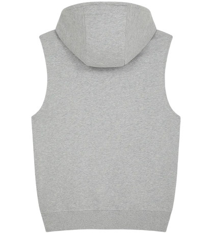 EP309-LHE1 - Sleeveless Full Zip Hoodie - Light Heather