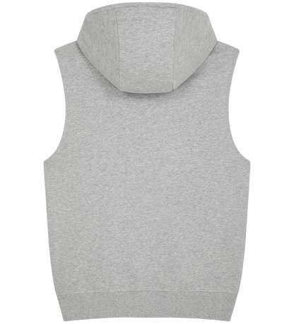 EP309-LHE5 - Sleeveless Full Zip Hoodie - Light Heather