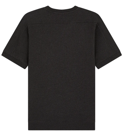 EP312-BLHE2 - Short Sleeve Sweatshirt - Black Heather