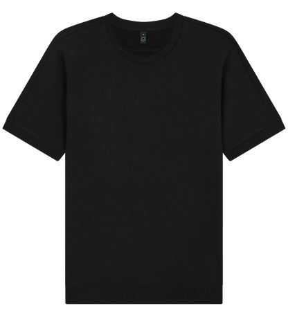 EP312-BL0 - Short Sleeve Sweatshirt - Black