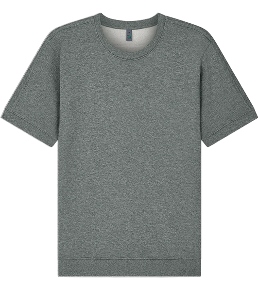 EP312-DHE1 - Short Sleeve Sweatshirt - Dark Heather