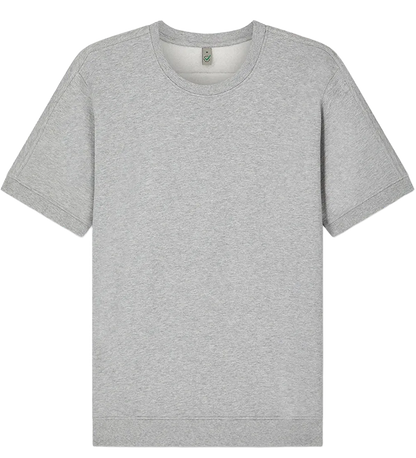 EP312-LHE5 - Short Sleeve Sweatshirt - Light Heather