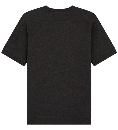 EP312-BLHE1 - Short Sleeve Sweatshirt - Black Heather