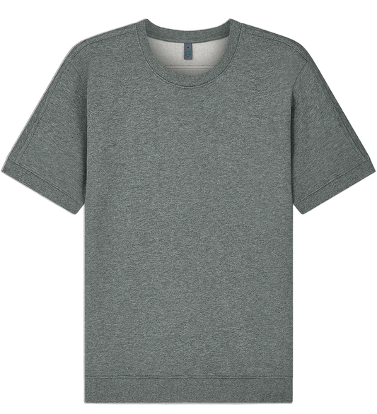 EP312-DHE3 - Short Sleeve Sweatshirt - Dark Heather