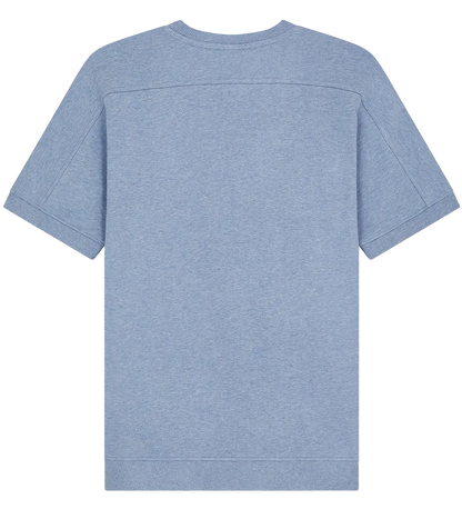 EP312-LBHE6 - Short Sleeve Sweatshirt - Light Blue Heather