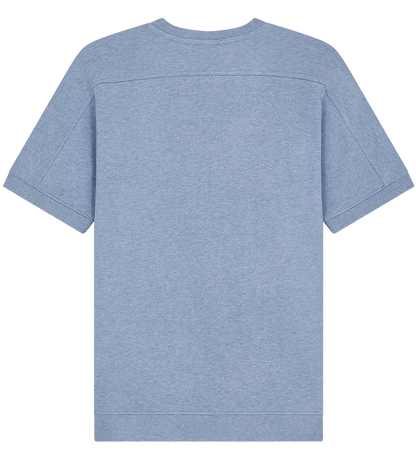 EP312-LBHE6 - Short Sleeve Sweatshirt - Light Blue Heather