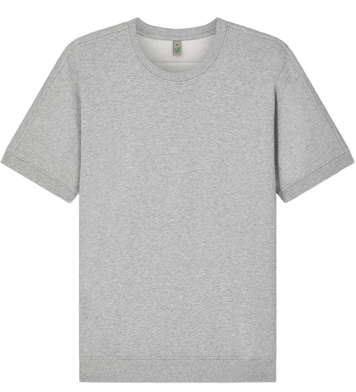 EP312-LHE0 - Short Sleeve Sweatshirt - Light Heather