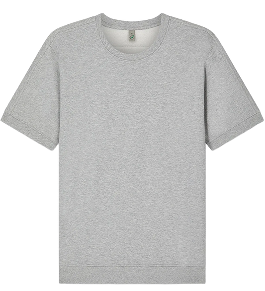 EP312-LHE2 - Short Sleeve Sweatshirt - Light Heather