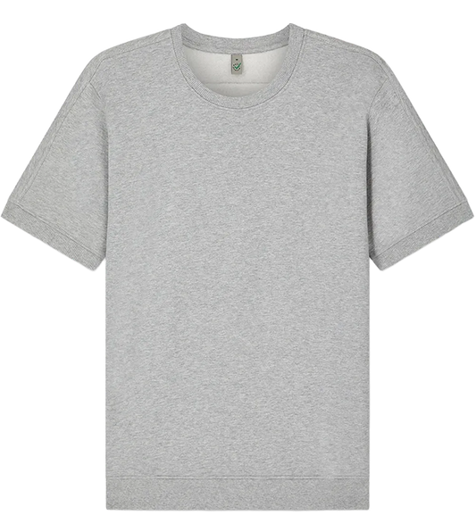 EP312-LHE6 - Short Sleeve Sweatshirt - Light Heather