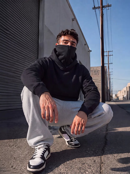 EP313 - Super High Neck Hoodie