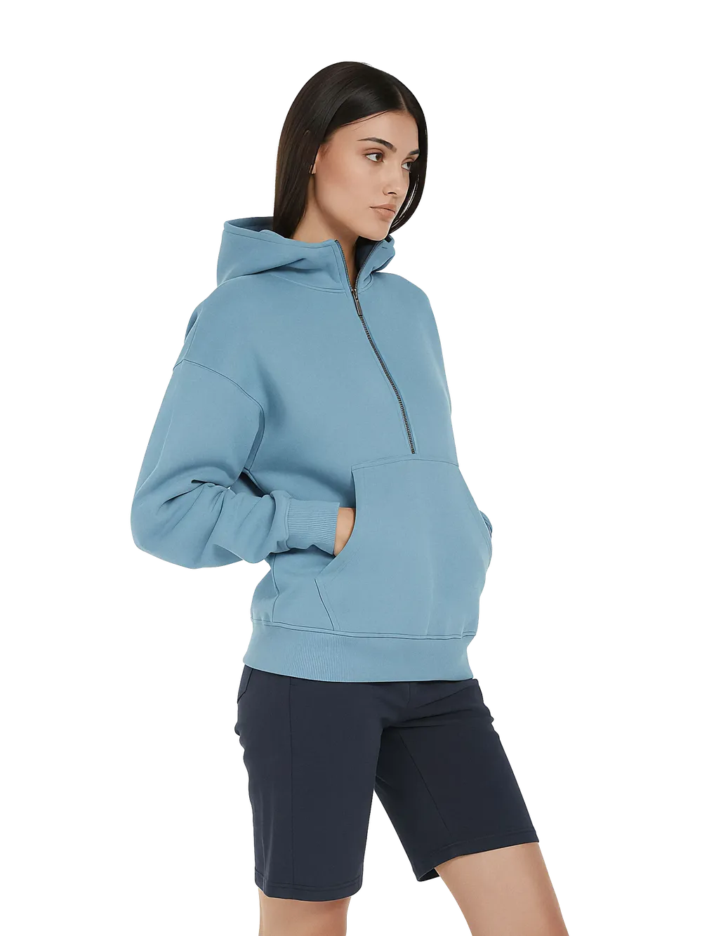 EP314 - Women's Half Zip Hoodie