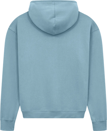 EP314-SUBD3 - Women's Half Zip Hoodie - Sueded Blue Dusk