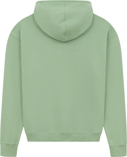 EP314-SUBGR3 - Earth Positive® Women's Half Zip Hoodie - Sueded Bamboo Green