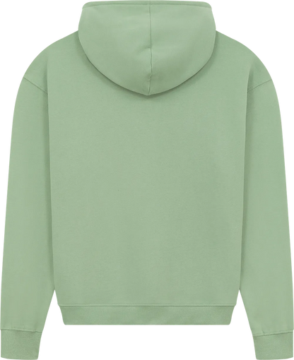 EP314-SUBGR1 - Women's Half Zip Hoodie - Sueded Bamboo Green