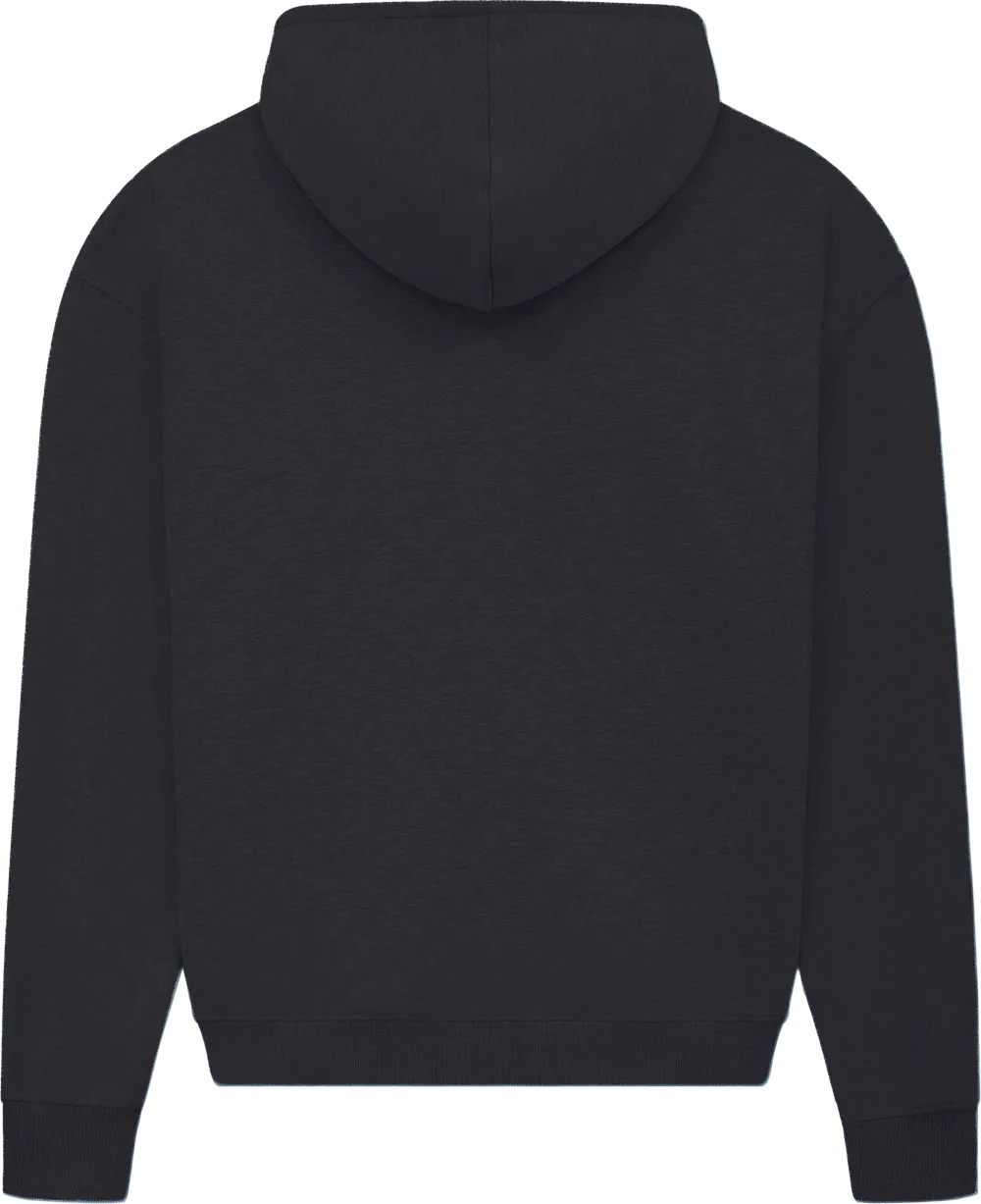 EP314-SUBLHE4 - Women's Half Zip Hoodie - Sueded Black Heather