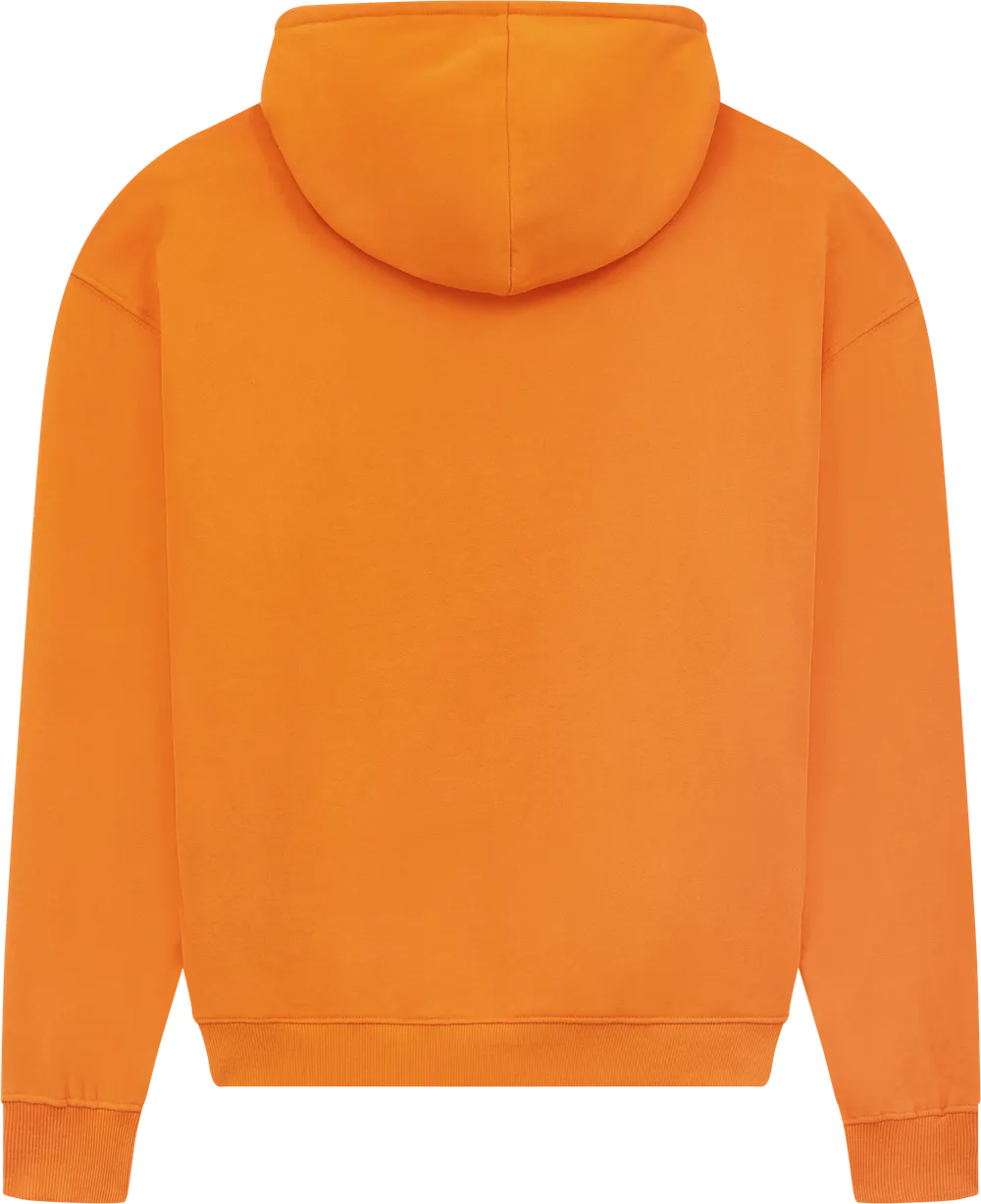 EP314-SUOR3 - Women's Half Zip Hoodie - Sueded Orange