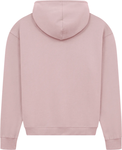 EP314-SUPR1 - Women's Half Zip Hoodie - Sueded Miami Pink