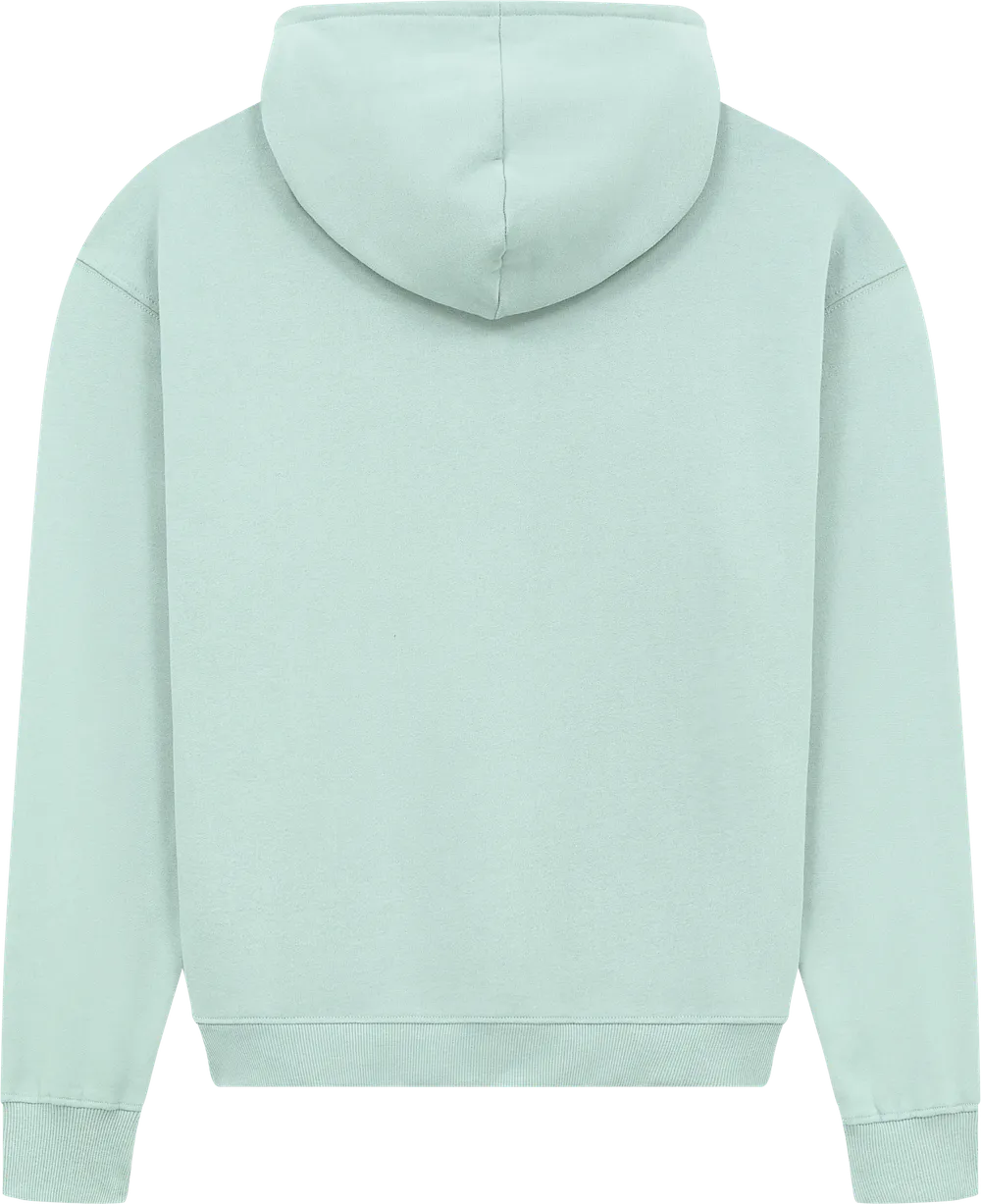 EP314-SUSLGR2 - Women's Half Zip Hoodie - Sueded Slate Green