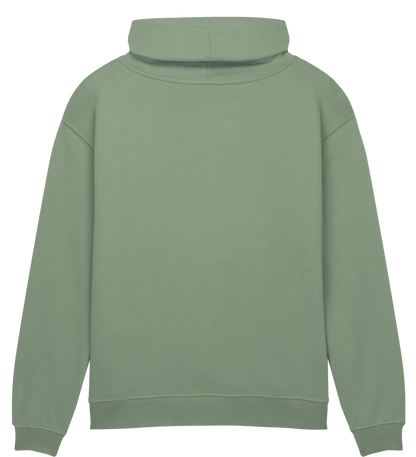 EP315-SUBGR00 - Women's Funnel Neck Sweatshirt - Sueded Bamboo Green