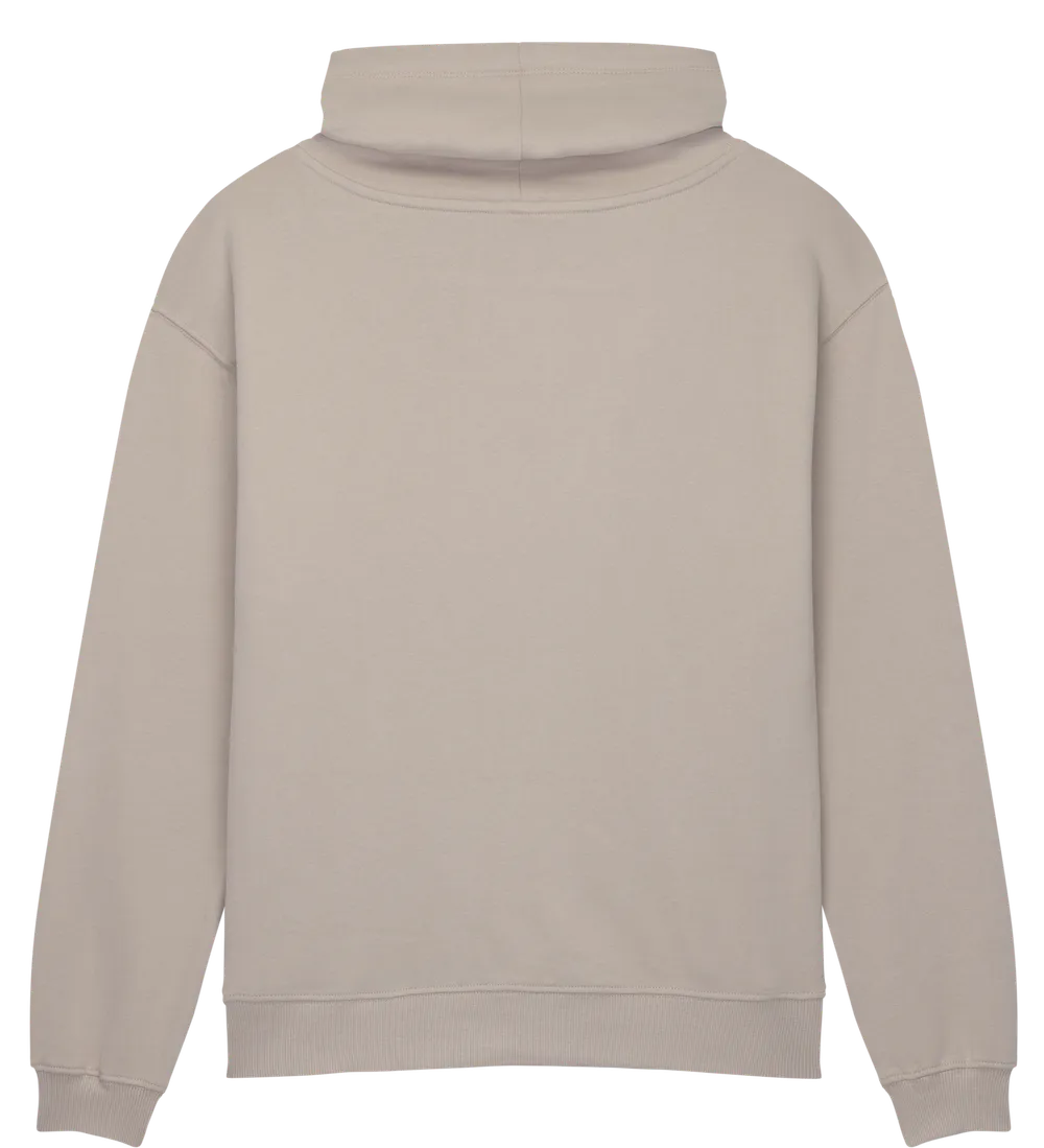 EP315-SUFA00 - Women's Funnel Neck Sweatshirt - Sueded Fawn