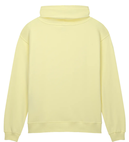 EP315-SUPLE00 - Women's Funnel Neck Sweatshirt - Sueded Pale Lemon