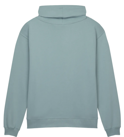EP315-SUSLGR2 - Women's Funnel Neck Sweatshirt - Sueded Slate Green
