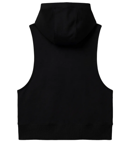 EP318-BL0 - Women's Sleeveless Hoodie - Black