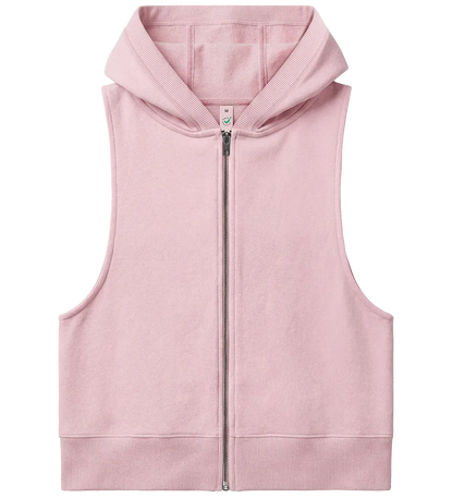 EP318-BP0 - Women's Sleeveless Hoodie - Baby Pink