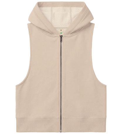 EP318-FA4 - Women's Sleeveless Hoodie - Fawn