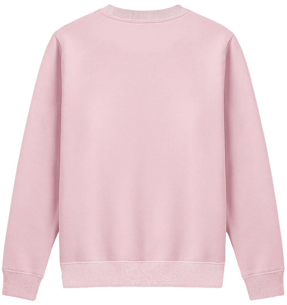 EP319-BP00 - Women’s Crew Neck Sweatshirt - Baby Pink
