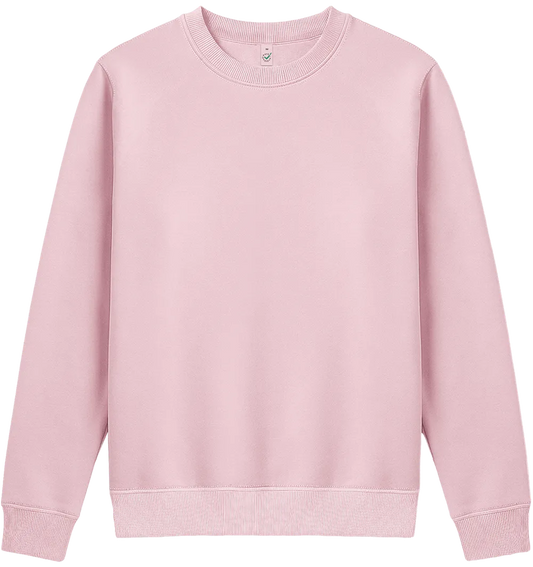 EP319-BP5 - Women’s Crew Neck Sweatshirt - Baby Pink