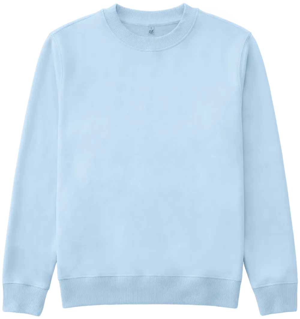EP319-LB00 - Women’s Crew Neck Sweatshirt - Light Blue