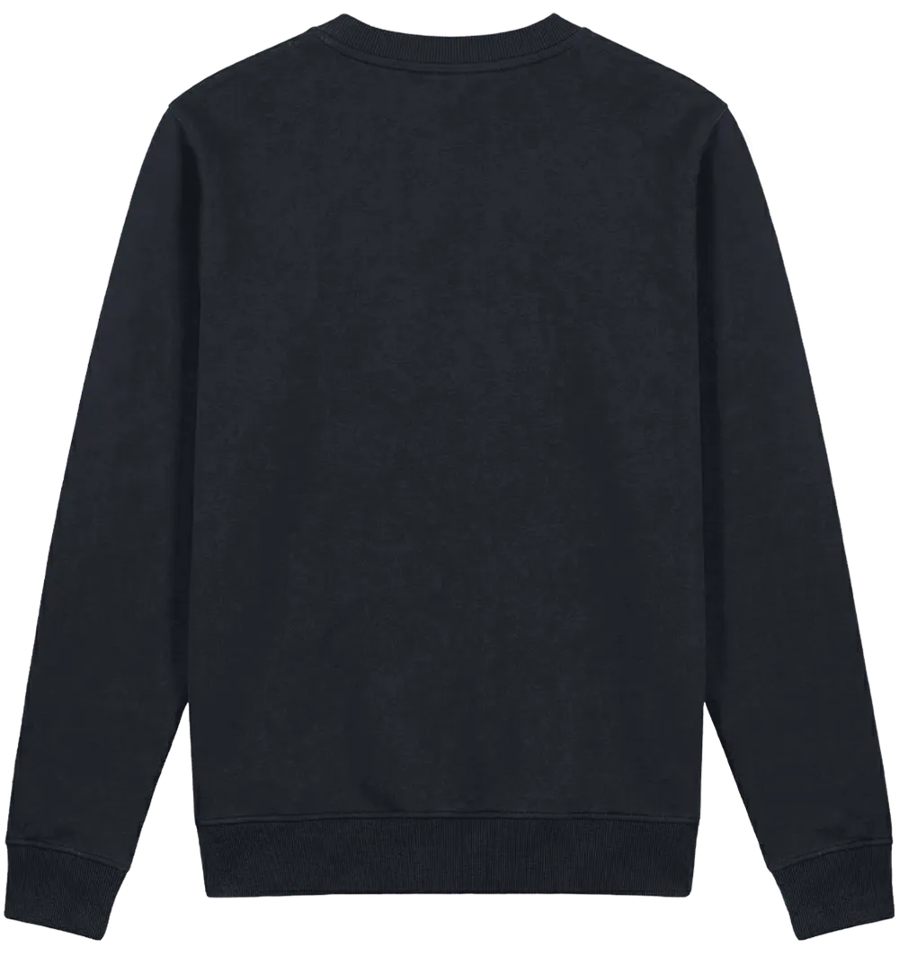 EP319-SBL2 - Women’s Crew Neck Sweatshirt - Stone Washed Black