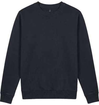 EP319-SBL1 - Women’s Crew Neck Sweatshirt - Stone Washed Black