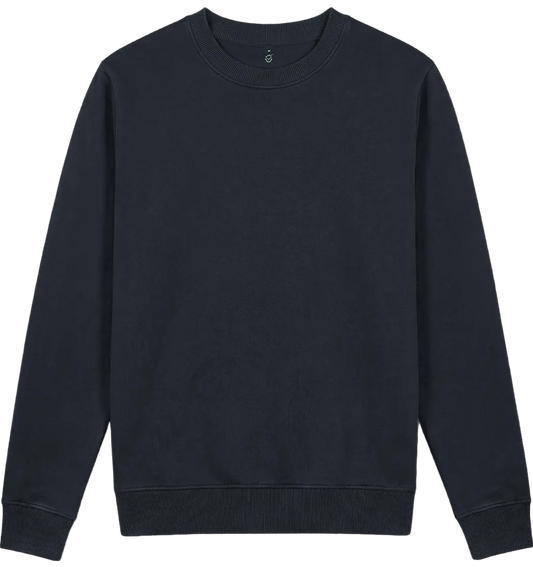 EP319-SBL1 - Women’s Crew Neck Sweatshirt - Stone Washed Black