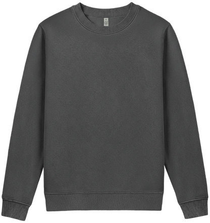 EP319-SGY3 - Women’s Crew Neck Sweatshirt - Stone Washed Grey