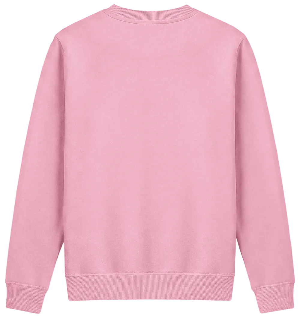 EP319-SPK0 - Women’s Crew Neck Sweatshirt - Stone Washed Pink