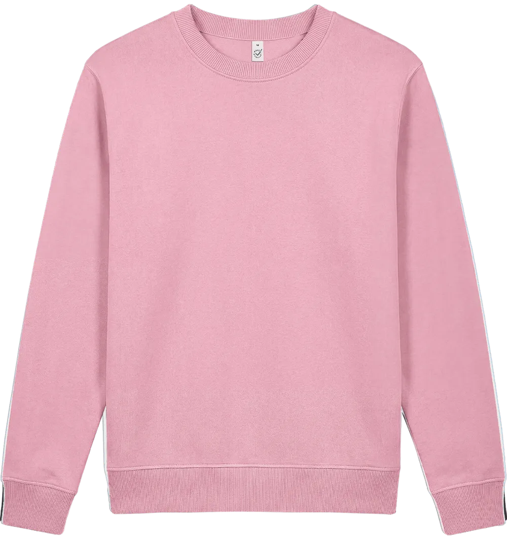 EP319-SPK4 - Women’s Crew Neck Sweatshirt - Stone Washed Pink