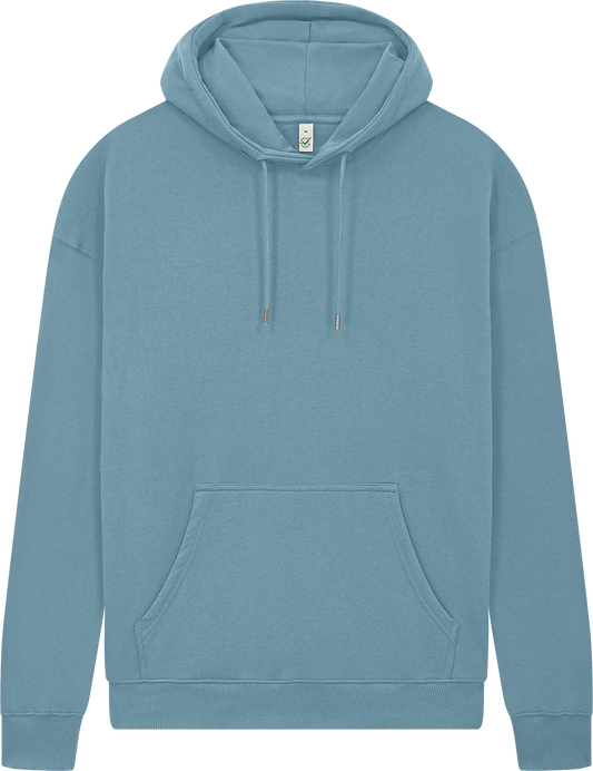 EP31P-BD1 - Earth Positive® Heavy Pullover Hoodie - Blue Dusk