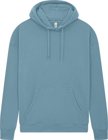 EP31P-BD4 - Earth Positive® Heavy Pullover Hoodie - Blue Dusk